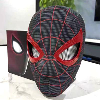 Miles Spider-Man Pohyblivé oči Halloweenská Cosplay Maska