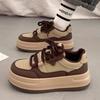 Fashion 2025 New Layered Hong Kong Style Platform Sneakers for Women Chunky Sole Height Increasing Casual Sports Shoes, Unique Retro