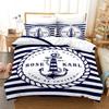 3D Print New Nautical Ocean Anchor Bedding Sets Ocean Spirit Duvet Cover King Queen Single Size Bed Linen Teens Boys Gift
