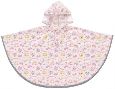 Rain Poncho for Mewl Suitable for Height RAPO2 Kids, Raincoat, Dreamy, Sanrio, Girls, 80-100cm,
