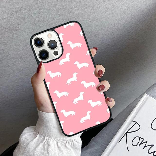 Dackel Hund Handyhülle Cover Für iPhone 17 Air 16 15 14 plus 12 13 pro max Hülle Shell Fundas