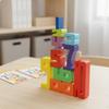 Holz Zahlen Stapelblöcke Lernen durch Spielen Buntes Puzzle Frühe