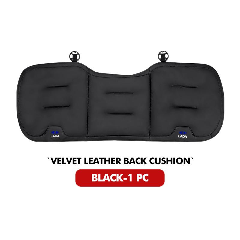 AIVAFW1 Car Seat Cushion Velvet Leather Universal Auto Seat Pad Soft For Lada Vesta Granta Vesta Niva 4X4 Largus Vaz Samara 2110