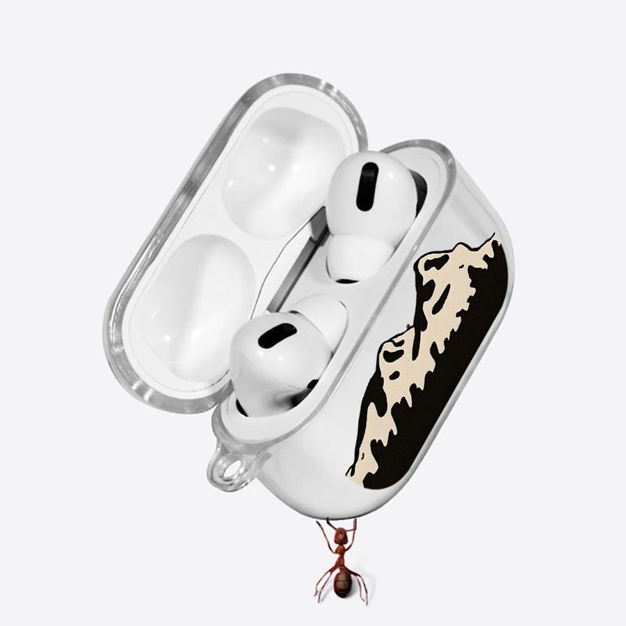 Landscape Airplane Art Clear Earphone Cases Cover Case For Airpods 4 1 3 2 Pro3 Pro2 Pro