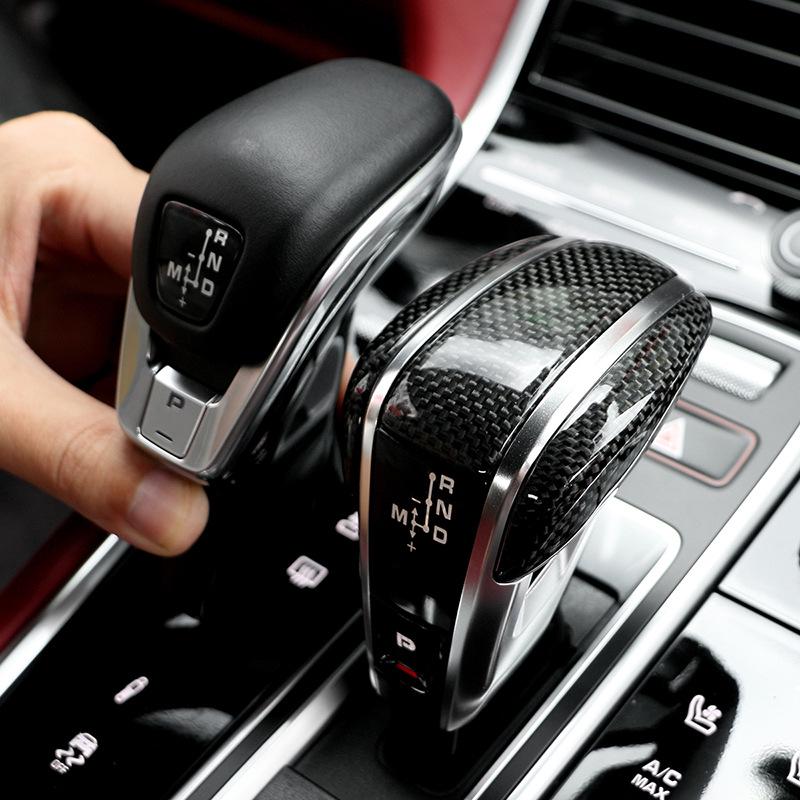 Porsche Panamera 971 Real Carbon Fiber Gear Knob Cover Upgrade