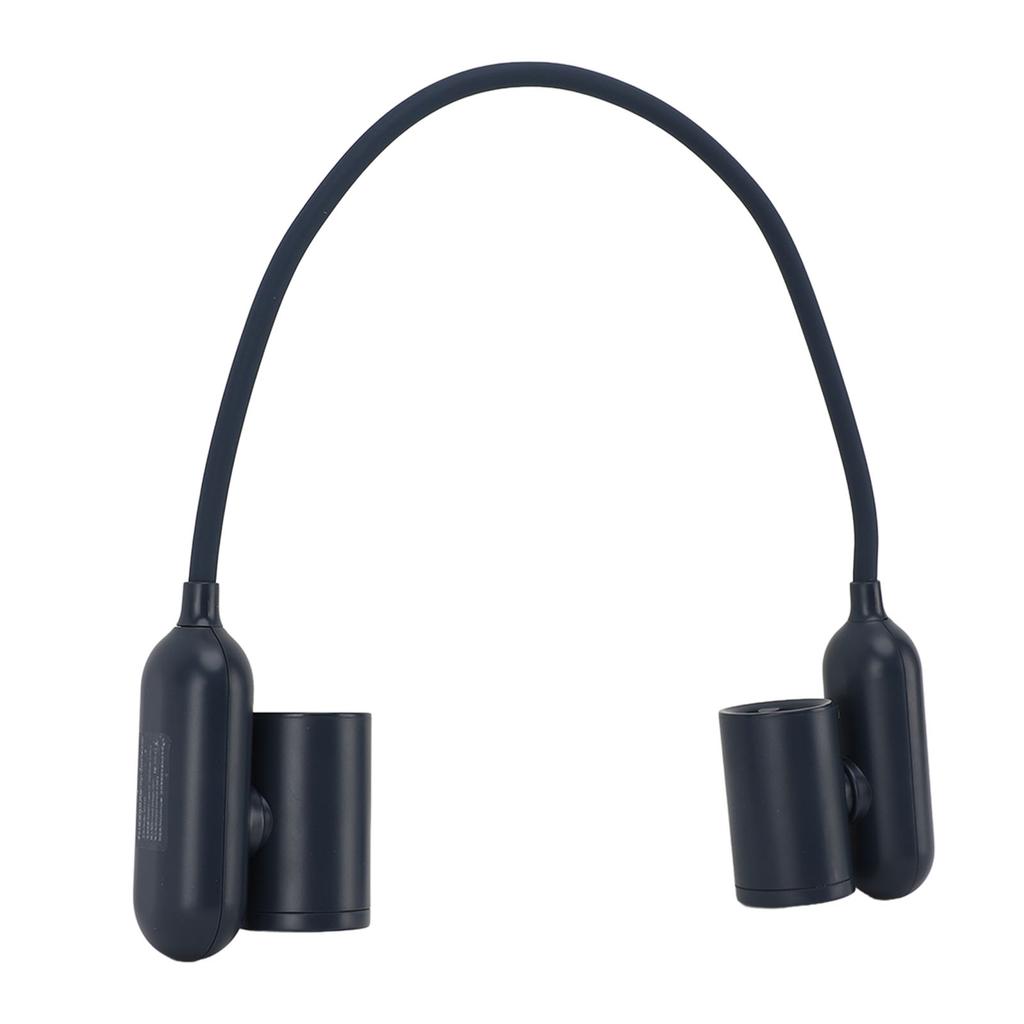 Portable Neck Fan 3 Speeds Battery Operated Wearable Personal Fan USB Rechargeable Strong Wind