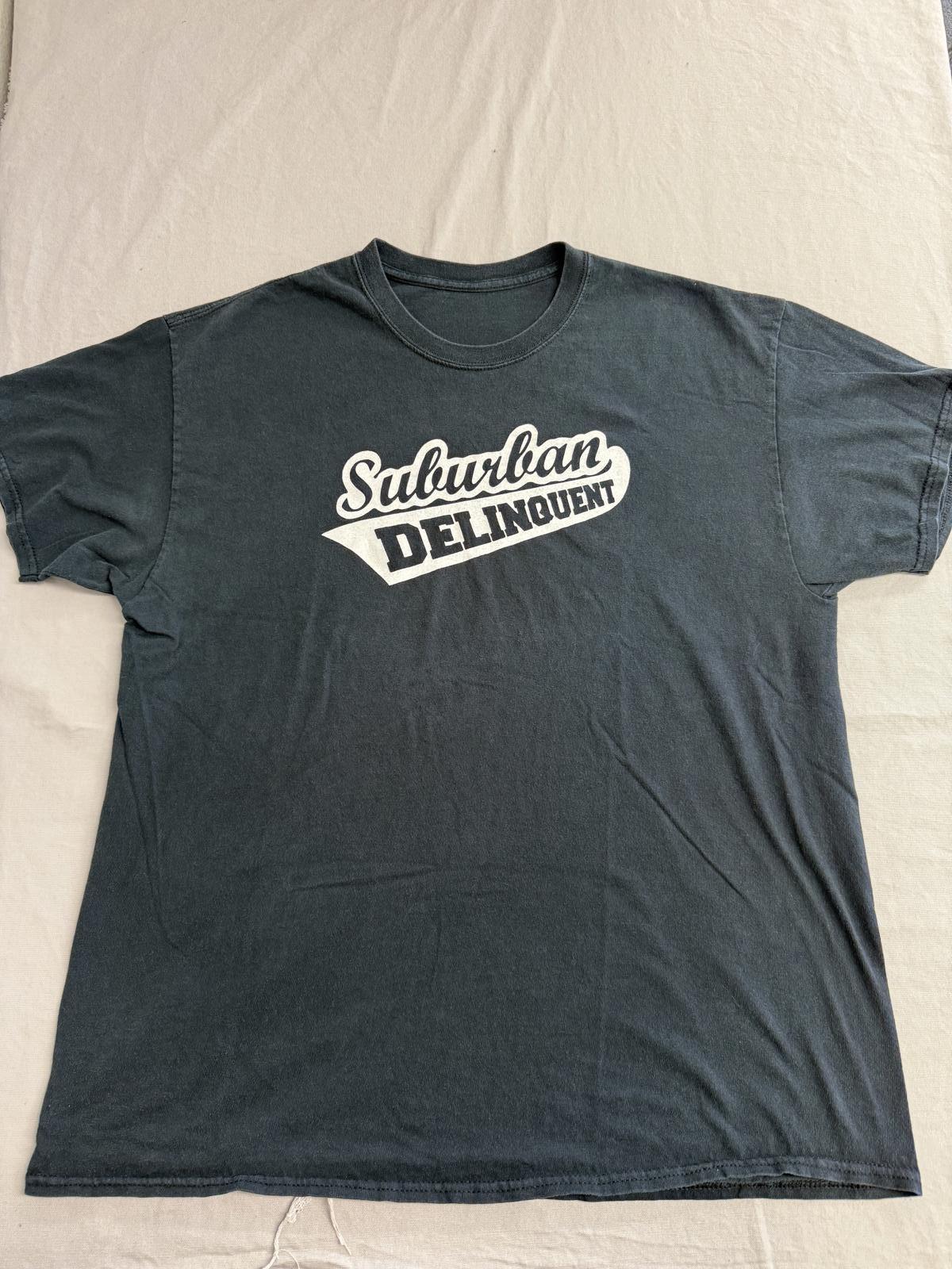 Suburban Delinquent T-shirt Socal Moto Biker Videos Merch XL S
