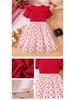 Girls' Korean Style Princess Dress - Summer 2025, Puffy Tulle, Cotton Short Sleeve