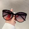 Vintage Cat Eye Sunglasses  New Women Stylish Oversized Candy Color Outdoor Shades Fashion Brand Design Sun Glasses