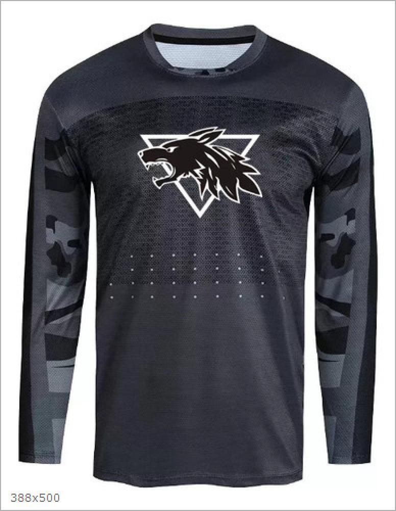 Speed-down gear cycling quick-dry T-shirt TLD motorcycle racing motorcycle off-road long-sleeve cycling jersey customization
