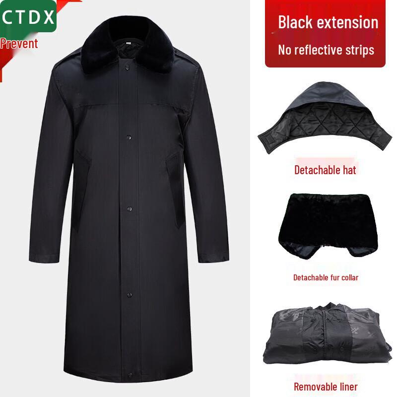 CTDX Men s Security Guard Reflective Winter Parka