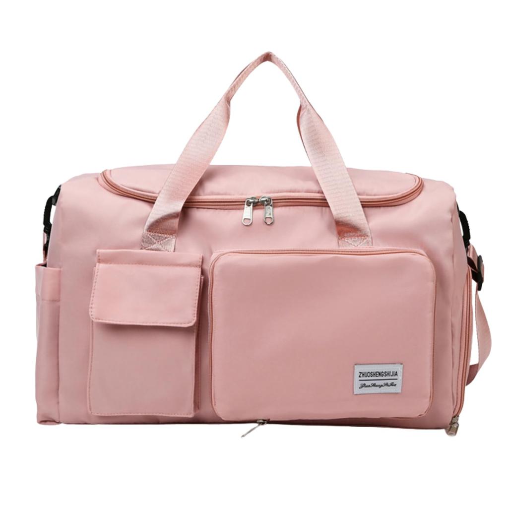 ideamall Sports Boston Bag, Large Capacity, Travel, Golf, Women's (Pink)