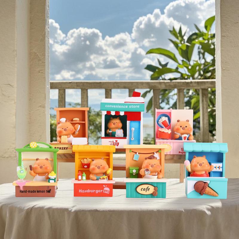 Mythische Tier-Serie: Antike neunschwänzige Fuchs Blind Box Figur zur Schlafzimmerdekoration