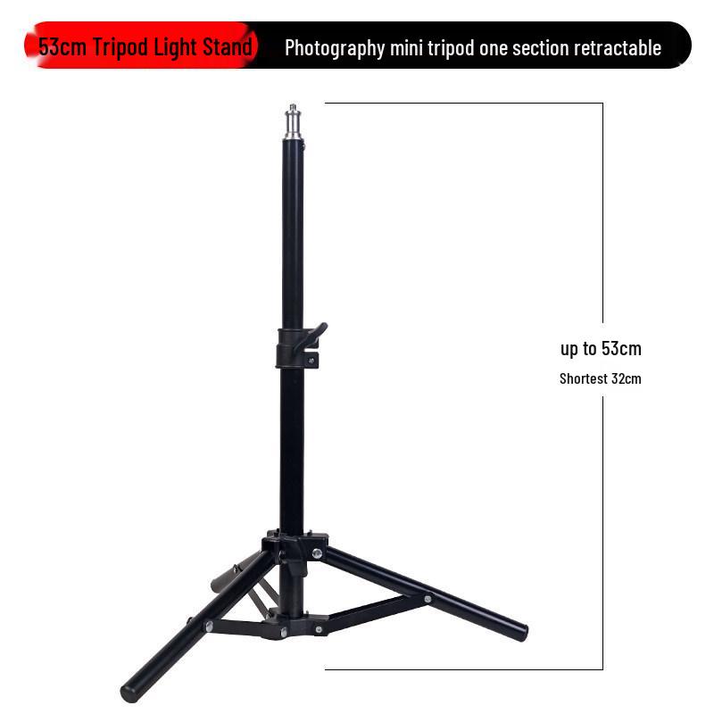 Photography Softbox Tripod Light Stand: Adjustable Height 2-2.8m for Studio DSLR