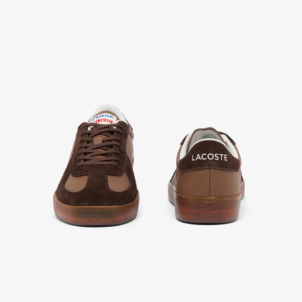 [lacoste] Men's Baseshot Pro Leather Sneakers RZ7077M56G031