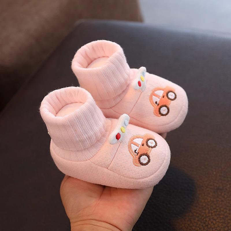 Infant Soft Sole Prewalker Shoes for 0-1 Year Old Boys and Girls - Non-Slip Newborn Learning To Walk Footwear