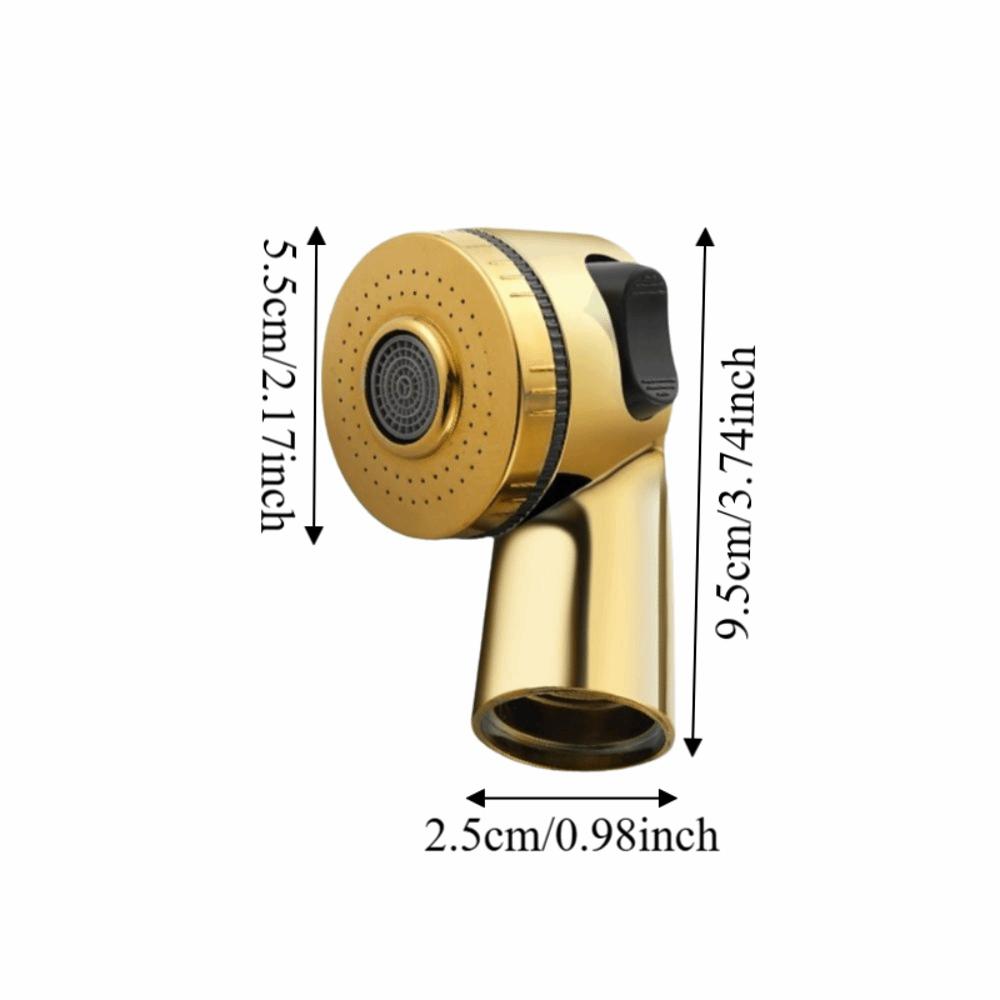 Side Switch Type Handheld Shower Sprinkler Bathtub Shower Nozzle  Bathroom Accessories