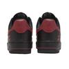 Nike Air Force 1 Abrasion Resistant Low top Skateboard Shoes Women's Black Red HQ1180-001(Team352-)