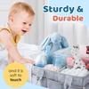 Soft Thick Felt Baby Storage Basket Multi Pocket Diaper Caddy Newborn Essentials Nursery Organizer