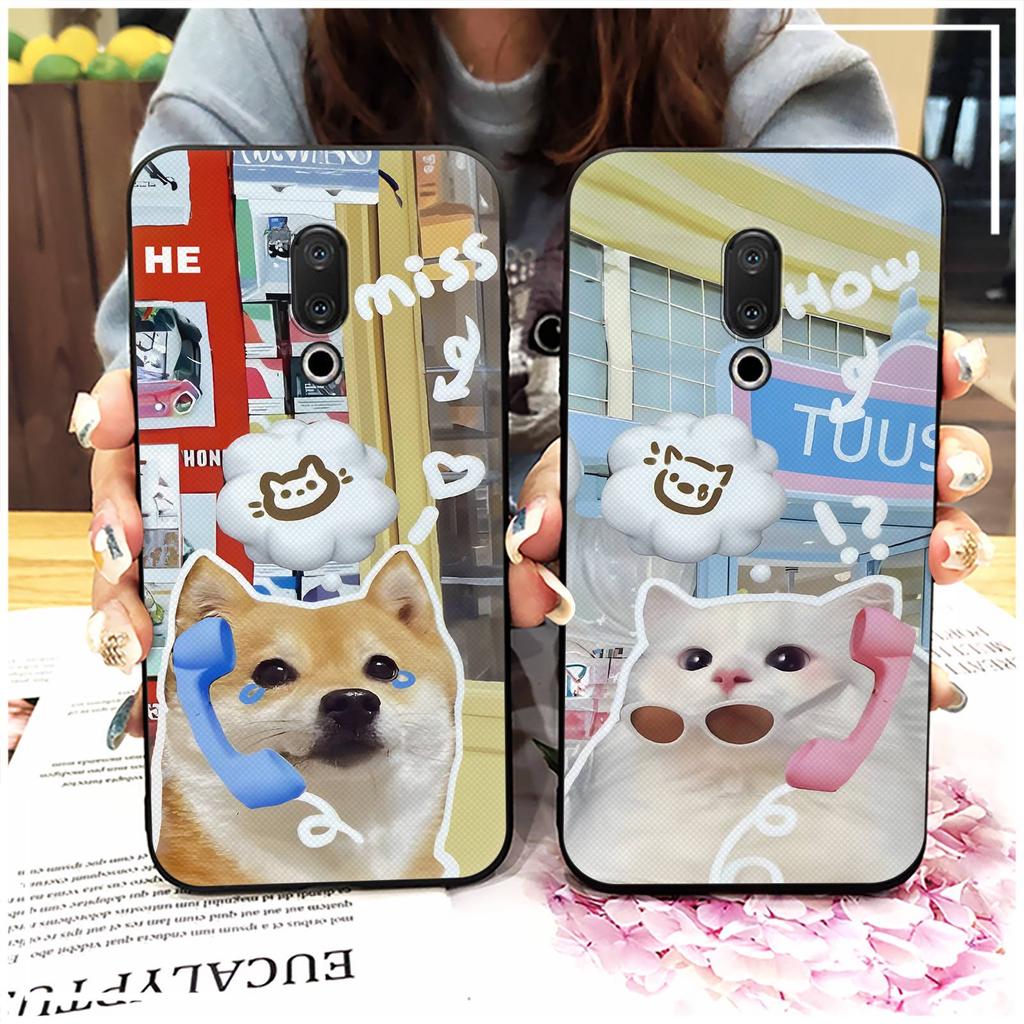 Silikon Staubdichte Handyhülle Für Meizu 15/15 Lite Graffiti Rückseite Cartoon Stoßfest Weiche Hülle Schmutzabweisendes TPU