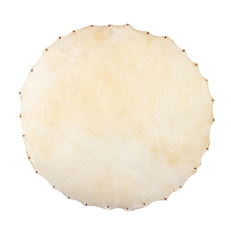 

2 Розміри на вибір Замінники барабанної шкіри з козлятини Барабан для шкіри голови з прозорим С 37cm