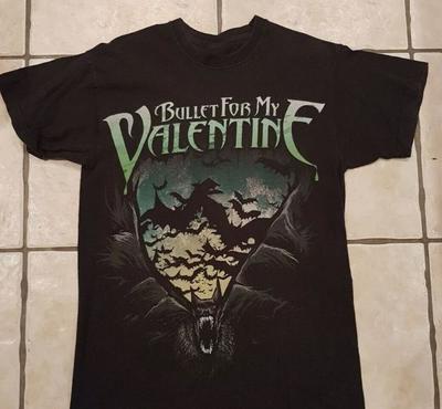Bullet For My Valentine Scream Aim Tour T-Shirt Baumwolle Unisex Tee S-5XL Unisex T-Shirt