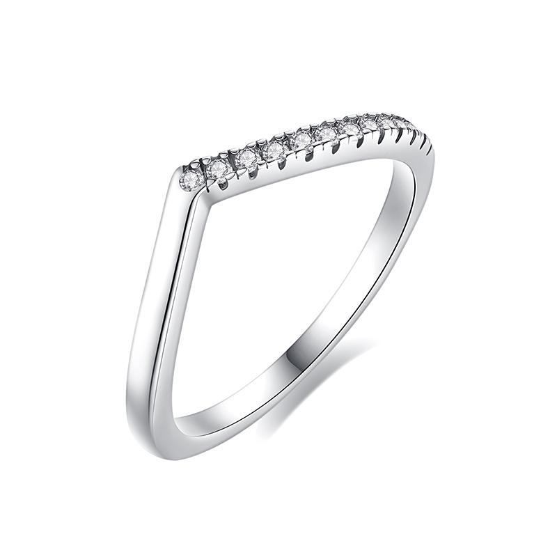 Original 925 Sterling Kupfer Ring Liebesherz Gabelmond Mond Sonne Ringe Kristall Roségold Für Frauen Hochzeitsgeschenk Luxus Zirkon