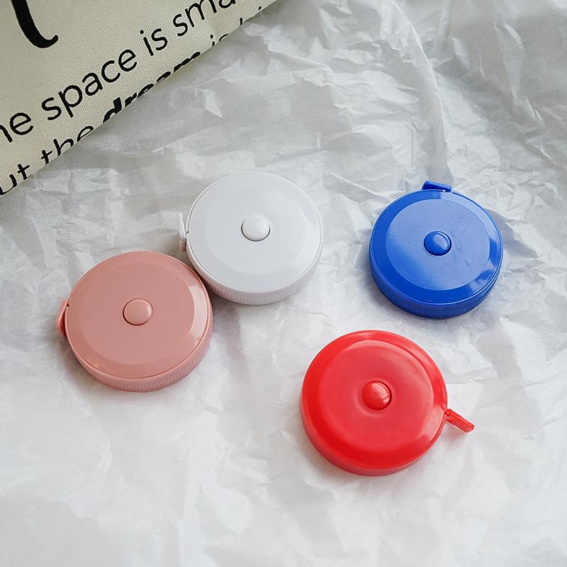 Compact Cute Multifunctional Mini Retractable Tape Measure for Body Measurements