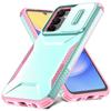 Hybrid Heavy Duty Armor Case for Samsung Galaxy S24ultra S23 A15 A25 A35 A55 A05S A14 A34 A54 Otter Case Box Push Window Len Protection Military Cover