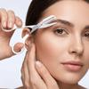 1pc/24pcs Stainless Steel Eyebrow Trimming Makeup Tool With Comb Beauty Tool  Personal Beauty Care