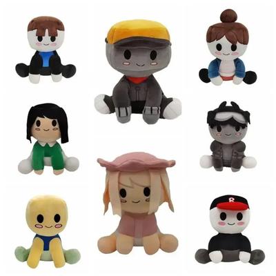 Blox Buddies Plush 7.8 Inch Blox Buddy Bacon Hair Noob Plushie Pet X Toys Stuffed Plush Pillow Decoration