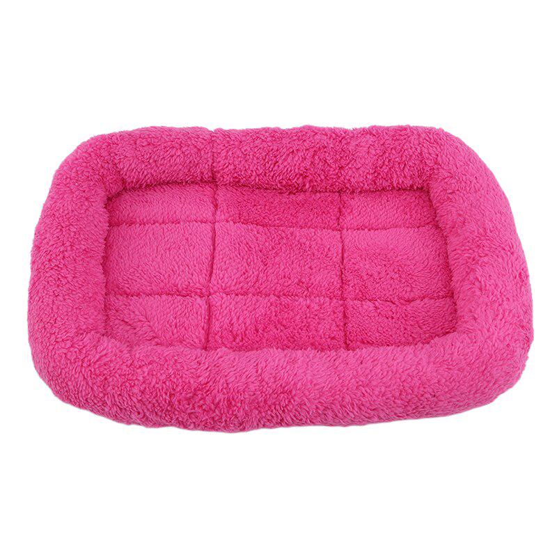 Durable Cat Soft Cushion Dog Pad Warmer Coral Fleece Pet Supplies Pet Bed