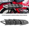 Motorcycle exhaust pipe modification and protection, new model, durable, rust resistant, suitable for Honda Cub CC125