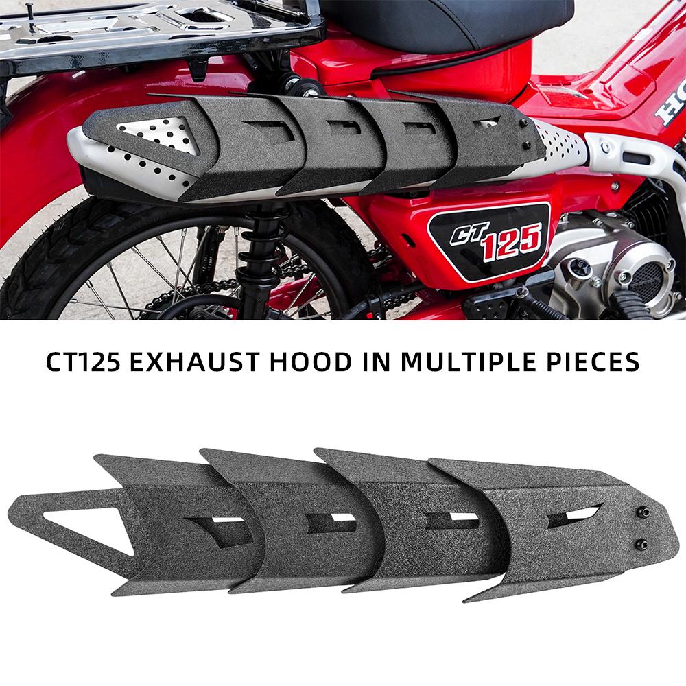 Motorcycle exhaust pipe modification and protection, new model, durable, rust resistant, suitable for Honda Cub CC125