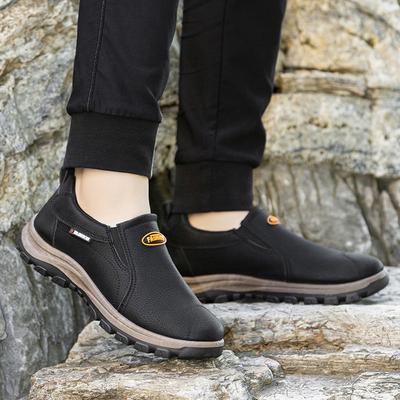 New Casual Shoes Men's Shoes Walking Shoes Large Size Fashionable Versatile Comfortable Middle-aged and Elderly Mountaineering Travel Shoes