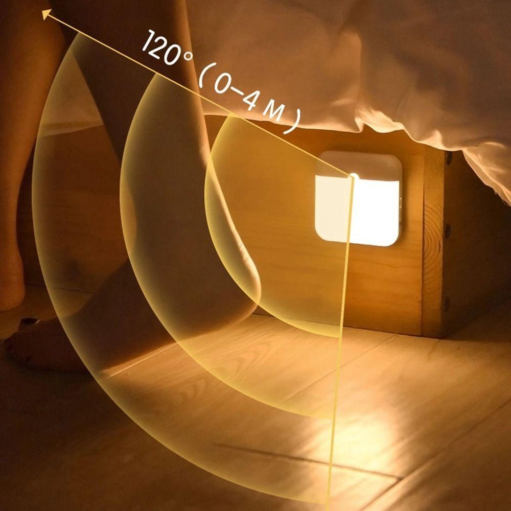 Automatic Sensor Motion Sensor Led Light Night Lights  for Bedroom Kitchen Stair Hallway
