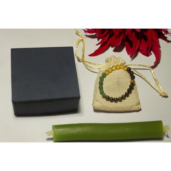 Geld-Reichtum-Armband | Reichtum anziehen | Wohlstand Reichtum Fülle Armband | Armband für finanziellen Erfolg | Ideales Geschenk für geliebte Menschen