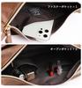 Lizdays Wallet Shoulder Crossbody Bag, Pochette, Women's, Multi-Storage (Black)
