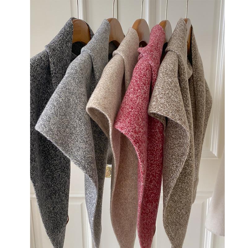 Knitted Wool Scarf New Design Luxury Brand Scarf Women Winter Scarf Warm Long Skinny Small Scarf Female Neckerchief Scarves
