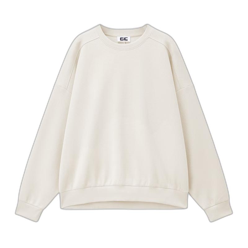 

GIORDANO CONCEPTS Men s Embroidered Textured Pullover Sweatshirt L