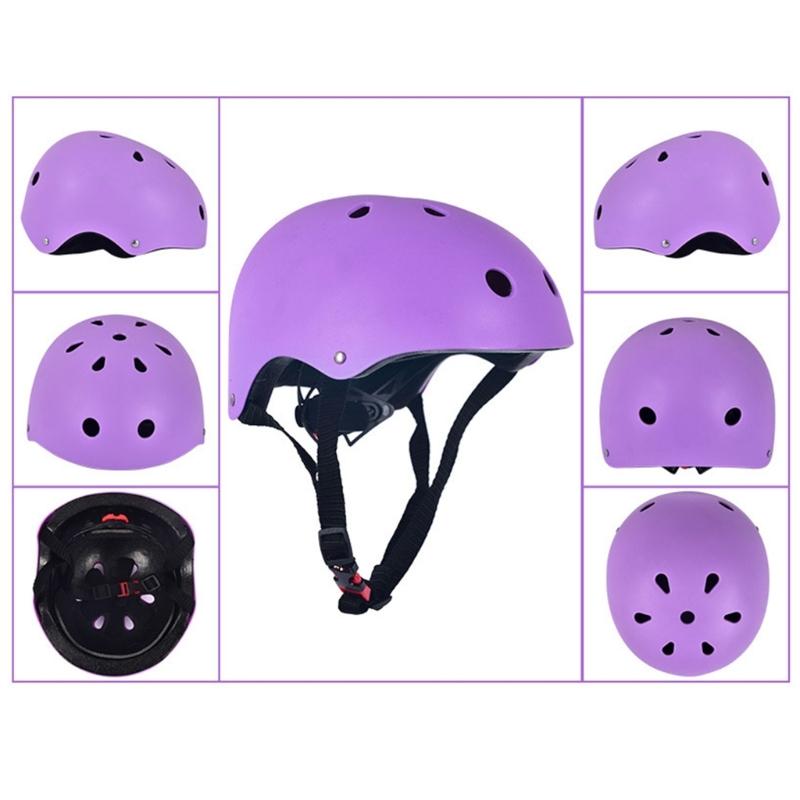 Teenager Ausrüstung Radfahren Knieschoner Knieschoner Ellbogenschoner Gleitbrett Kinder Outdoor Handgelenkschützer Rollschuhlaufen Helme Sets