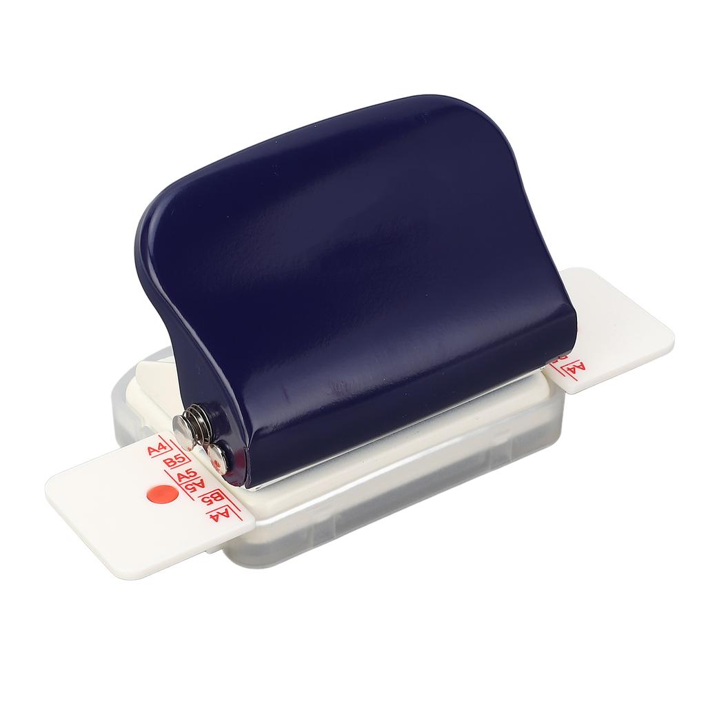 6 Hole Puncher for Loose Leaf Paper Handheld Metal   A5 B5 Notebook Scrapbook 26 30 20 Holes