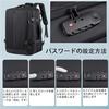Vacuum Compression Backpack Climbing Water-Resistant Zipper Water-Repellent Treatment Travel Large Capacity PC Laptop Bag 15.6 Inches Business Air