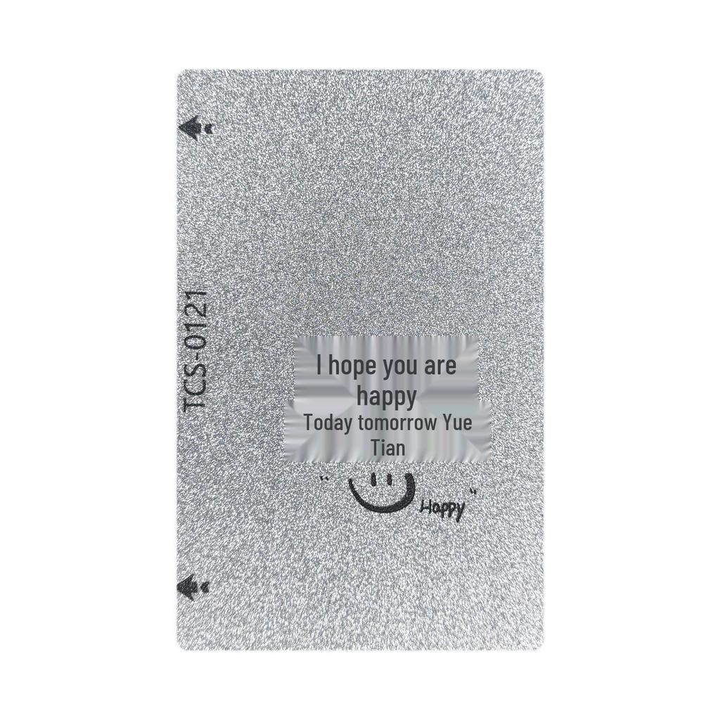 Pellicola Posteriore in PVC Glitterato per Cellulare: Adesivo Cartoon Uomo Stella