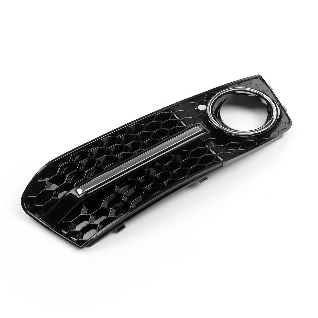 Chrome Honey Comb Fog Light Cover Grille Grills For A4 B8 2009-2012