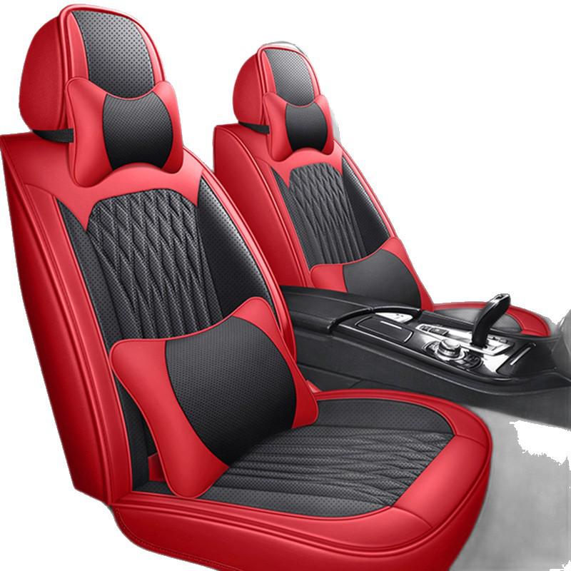 2026 All-Season Full Leather Universal Car Seat Cushion