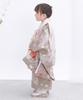 Shichigosan girl kimono full set dull Light brown [KYOETSU] [Kyoetsu] 3-year-old set, haori, accessories, 753, (4. sunlight)