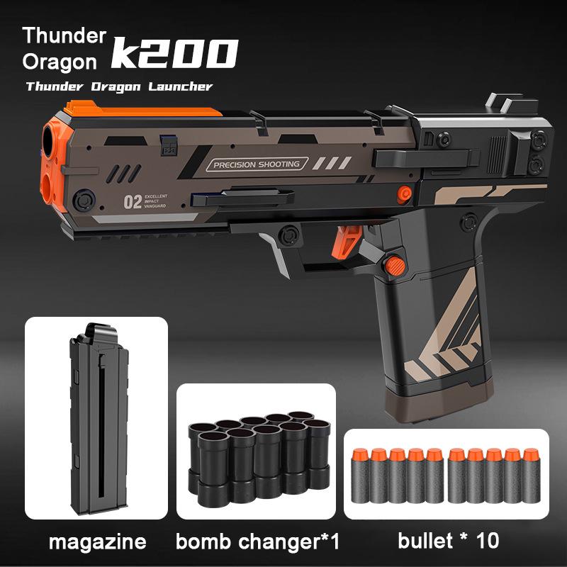 

Детский игрушечный пистолет Thunder Dragon K200