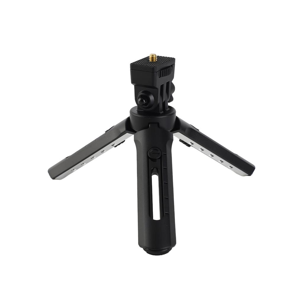 Small Tripod 5 Levels Adjustable Folding Tabletop Stand with 1 4 Mounting Screw for Photography Light Phone