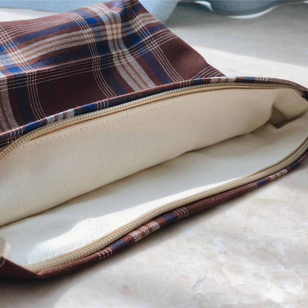 427 Cotton Makeup Storage Pouch Anti-Wear Toiletries Women Teen Girls Cosmetic Organizer Travel Hand Bag